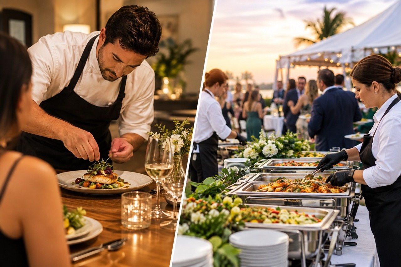 Private Chef vs Full-Service Catering