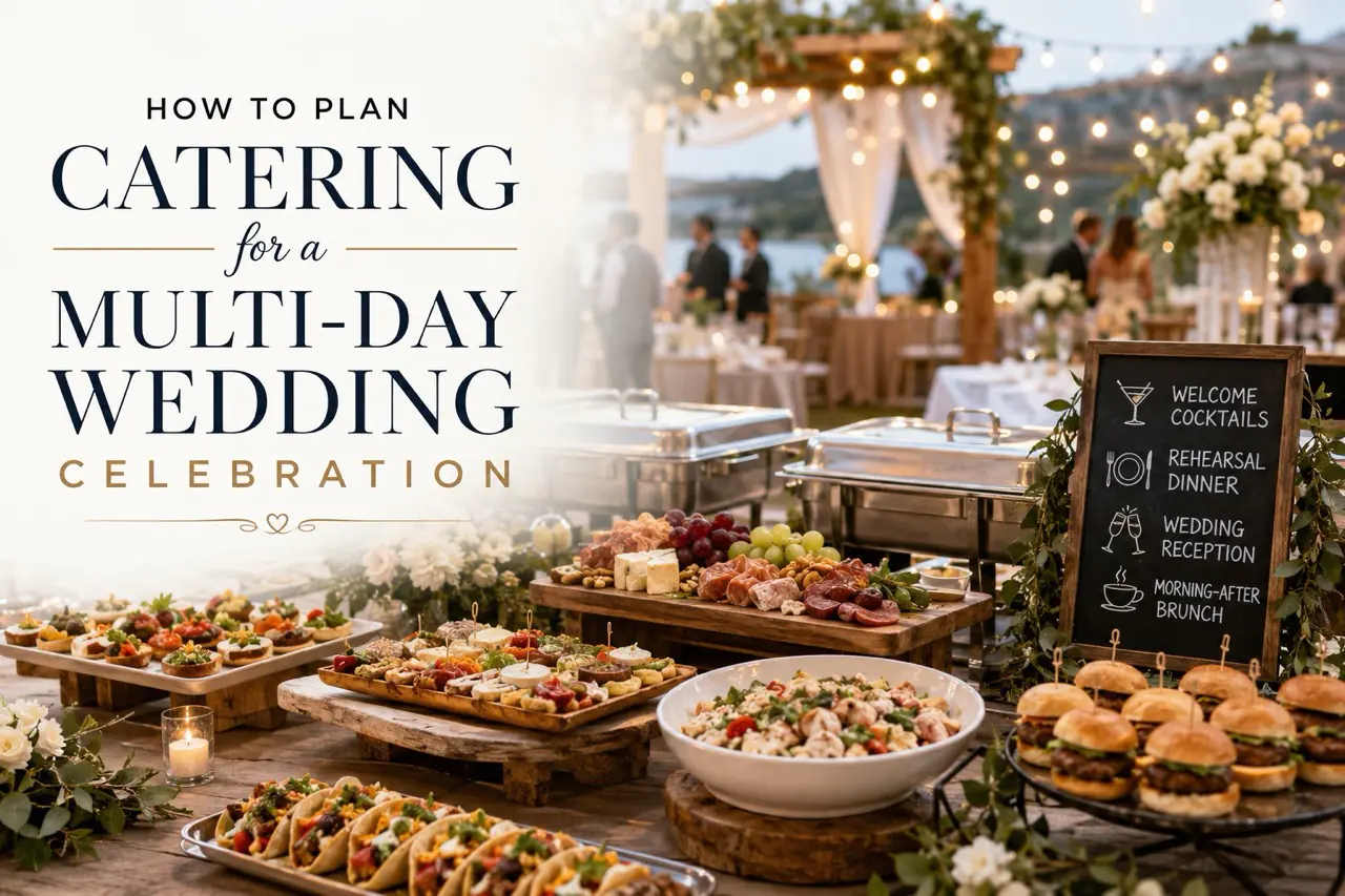 Multi-Day Wedding Catering